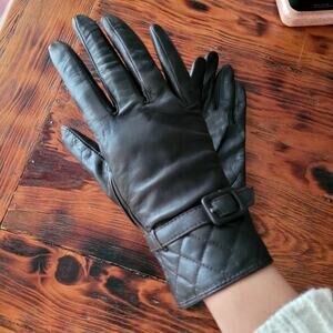 Ralph Lauren Leather Gloves Women's Sz M